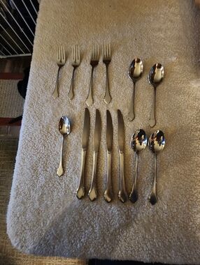 Stainless Steel Mix Lot Of Summers Glow Autumn Mist Onedia Flatware Not A Set